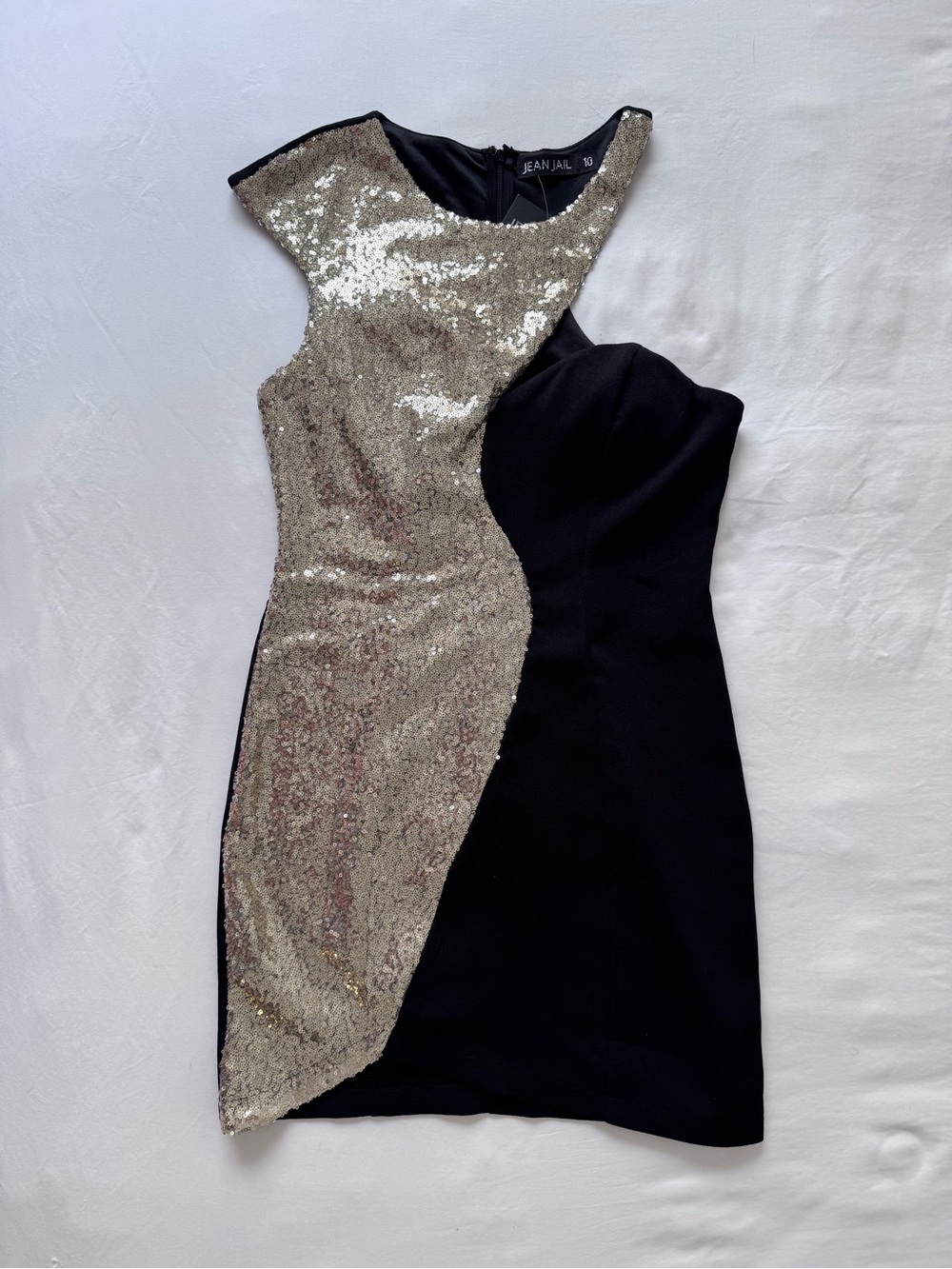 Jean Jail Dancing in the Dark Sequin Dress